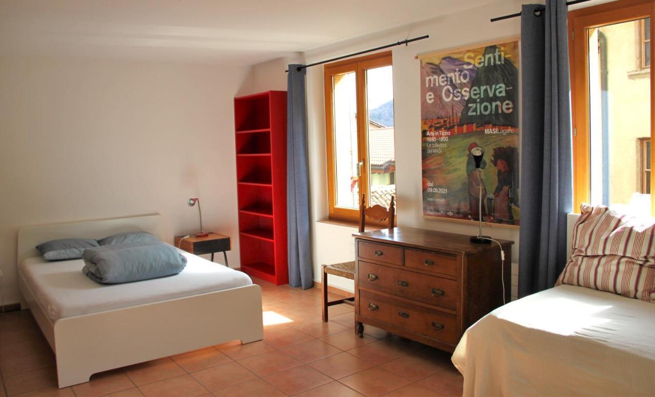 Casa Al Sasso Βίλα Bedigliora Εξωτερικό φωτογραφία