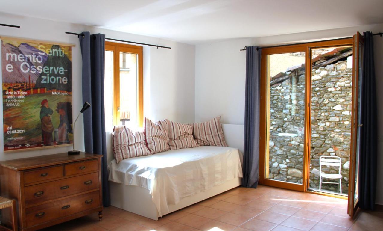 Casa Al Sasso Βίλα Bedigliora Εξωτερικό φωτογραφία